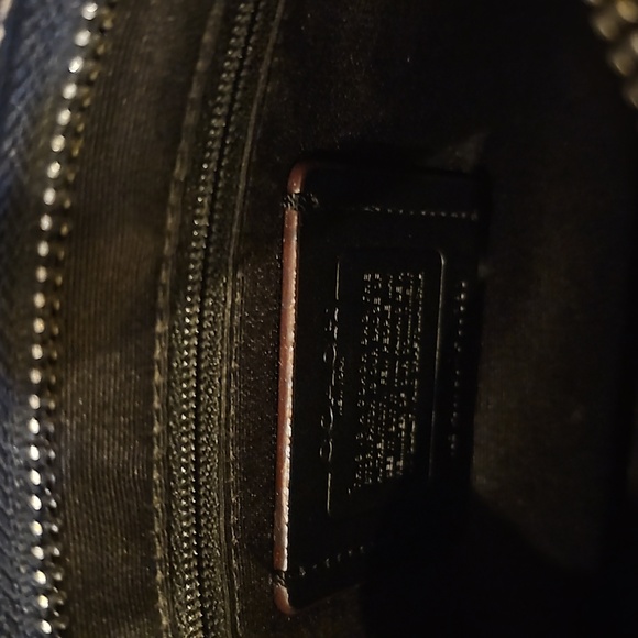 NWOT Authentic Coach Saddle bag purse - Picture 5 of 10